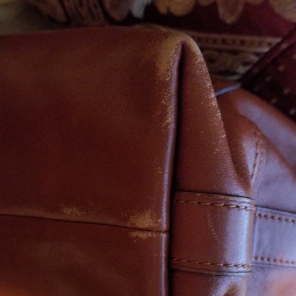 Tobacco Brown Coach Purse - Picture 6 of 10